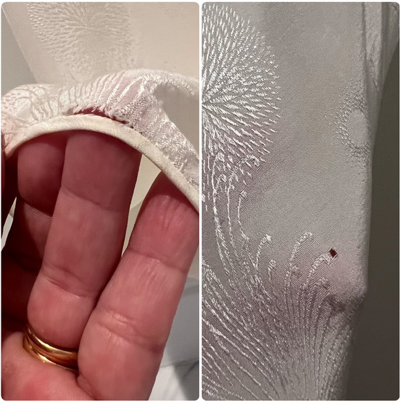 Antique C1900s ‘City of Paris’ San Francisco L’Elegance Silk night slip gown - Picture 14 of 16